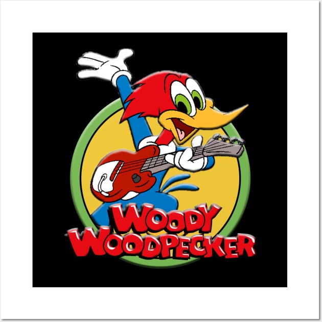 WOODY WOODPECKER Wall Art by hackercyberattackactivity